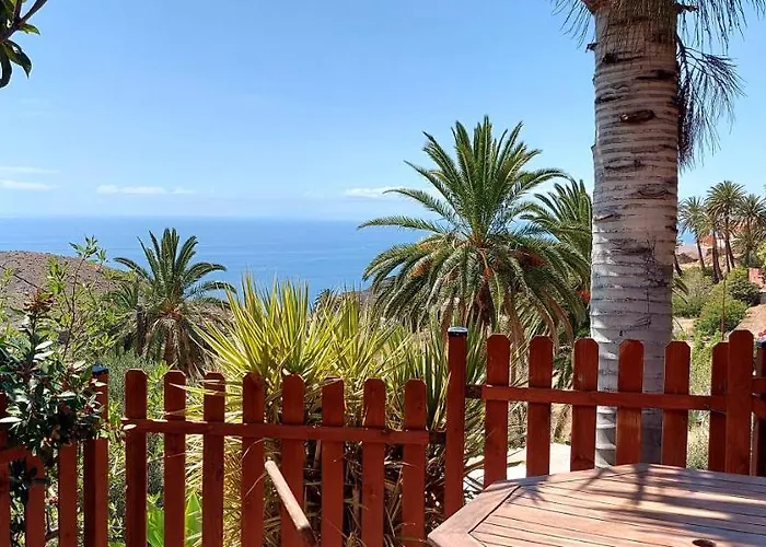Cabana Los Palmeros, Vista Al Mar Y La Montana